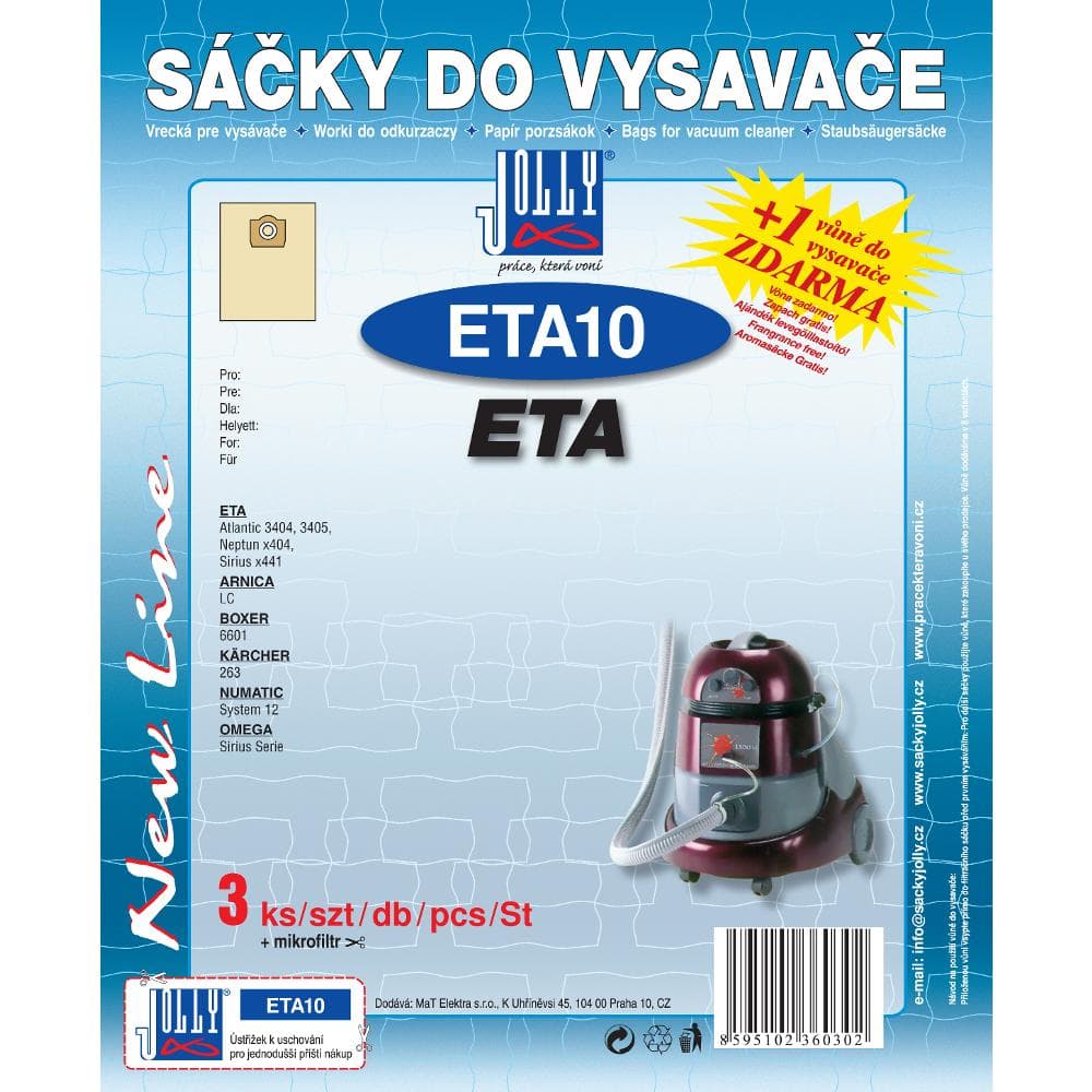 ETA 10 VRECKO DO VYSÁVAČA JOLLY