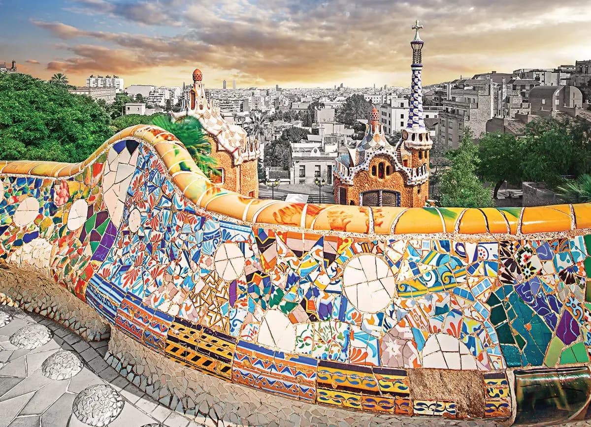Eurographics - Puzzle Barcelona, Spain - 1000 dielov