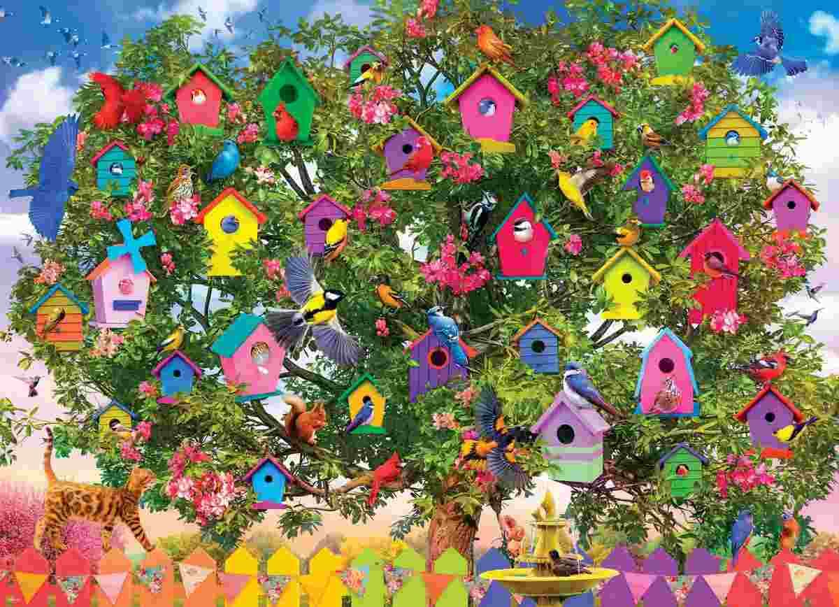 Eurographics - Puzzle Bird House Hotel - 1000 dielov