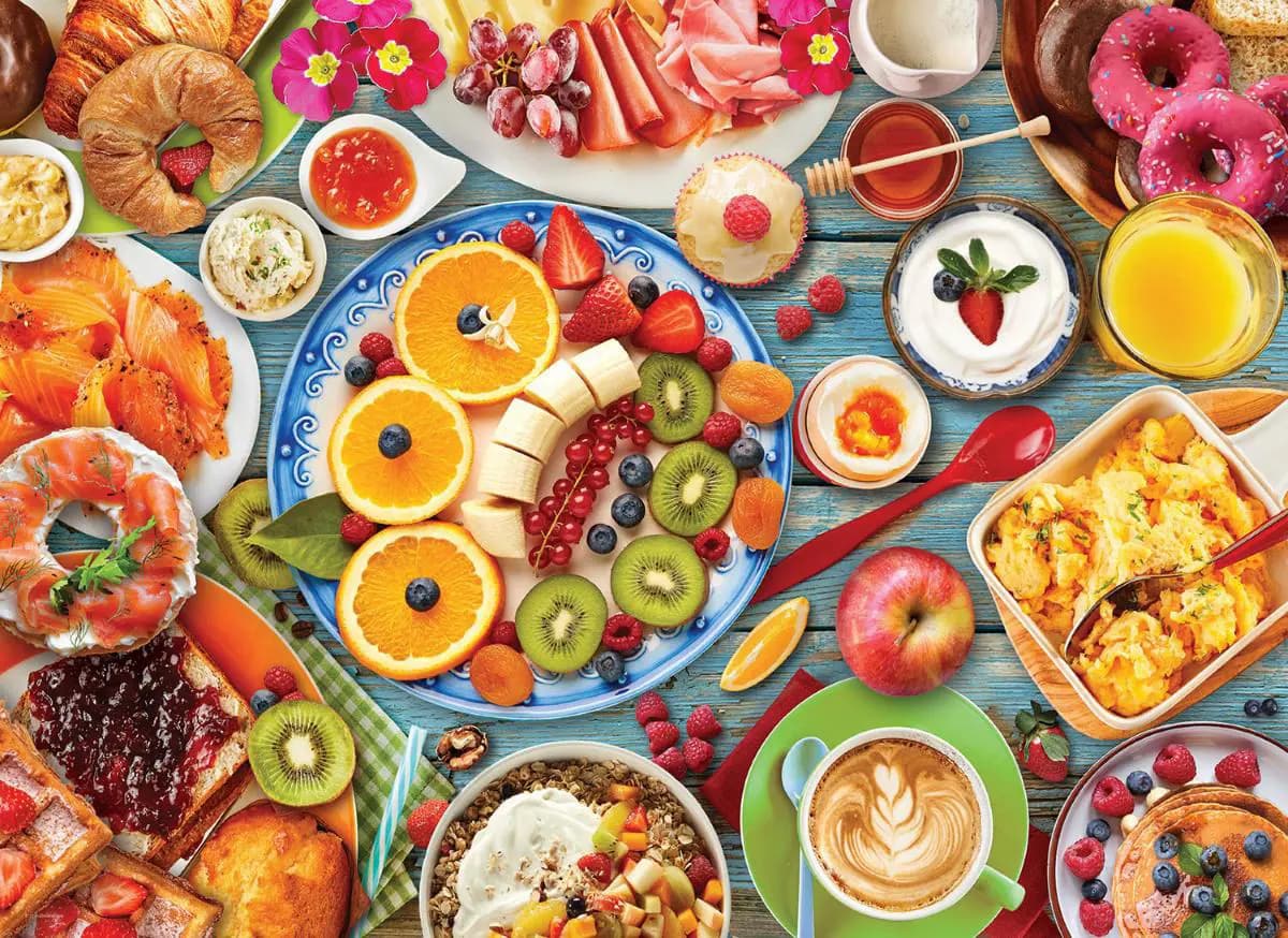 Eurographics - Puzzle Breakfast Table - 1000 dielov