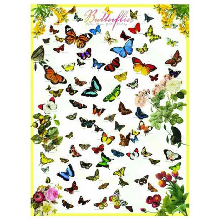 Eurographics - Puzzle Butterflies - 1000 dielov