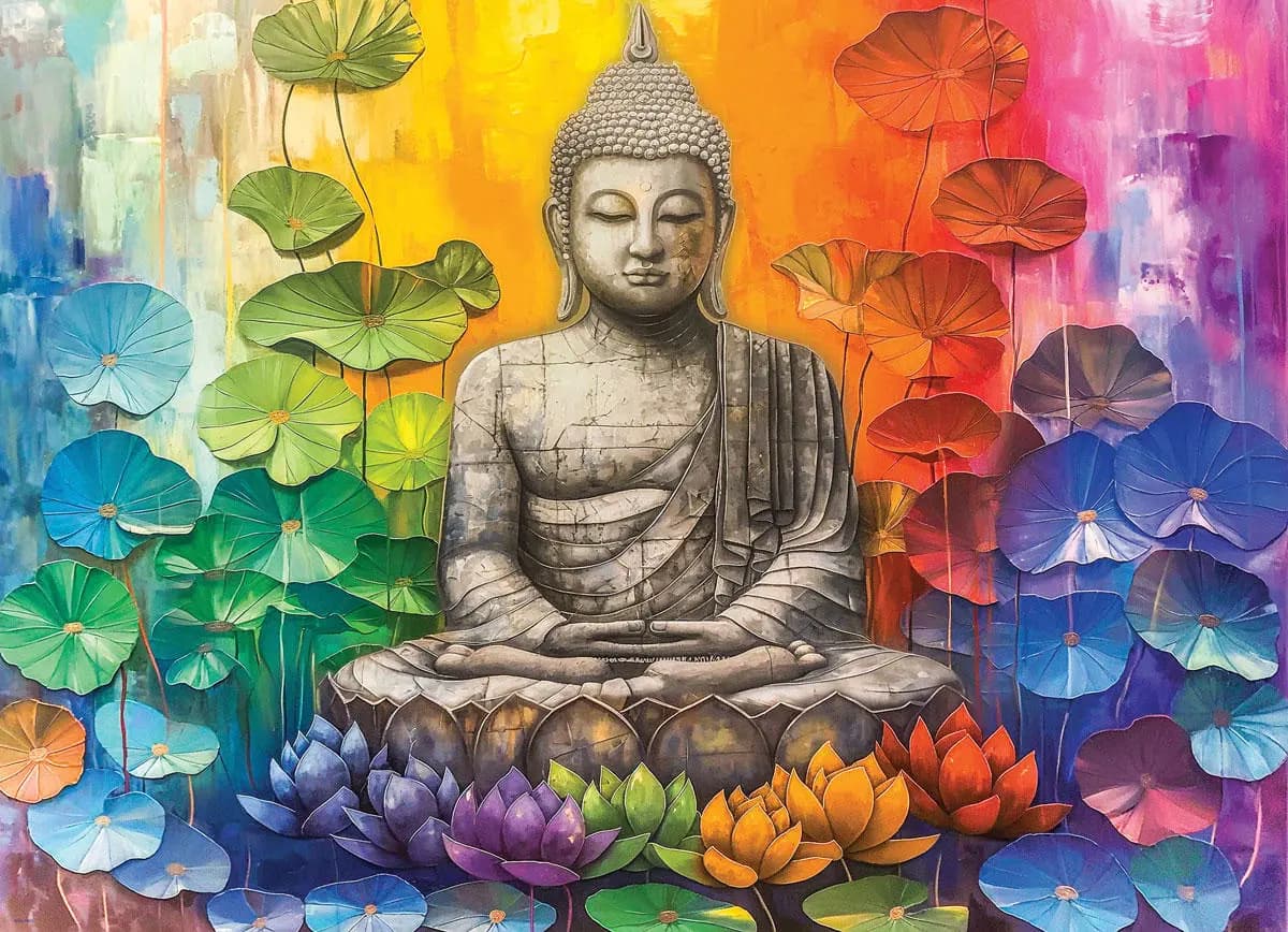 Eurographics - Puzzle Colorful Buddha - 1000 dielov