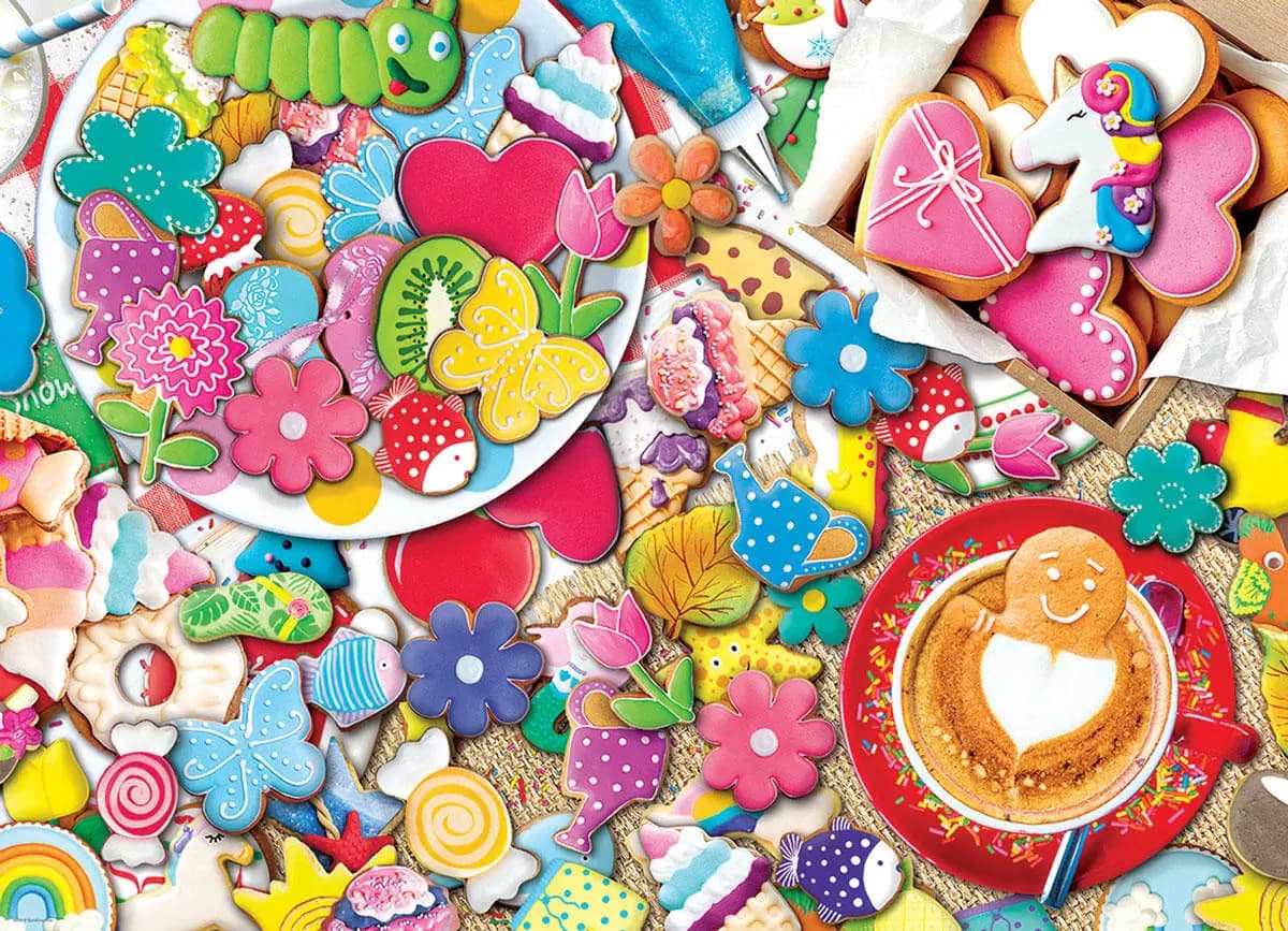 Eurographics - Puzzle Cookie Party - 1000 dielov