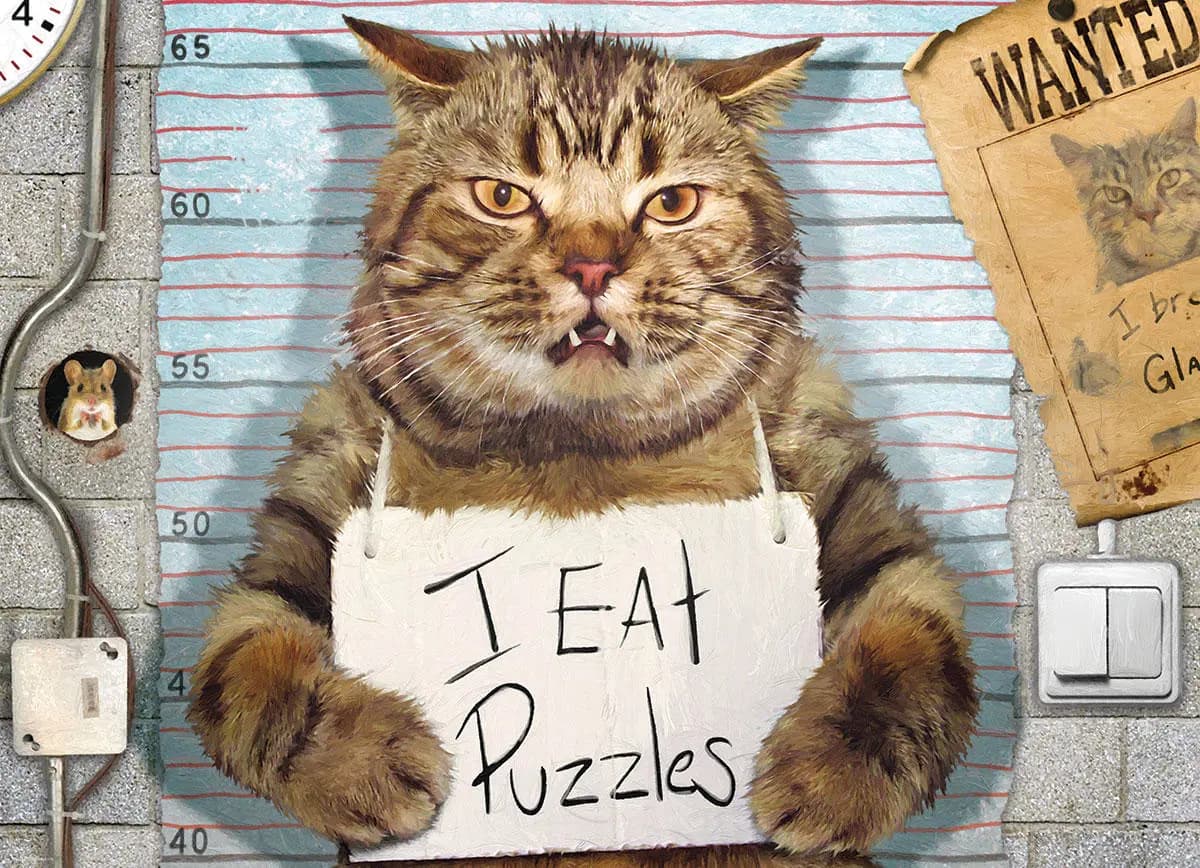Eurographics - Puzzle Feline Felon - 500 dielov