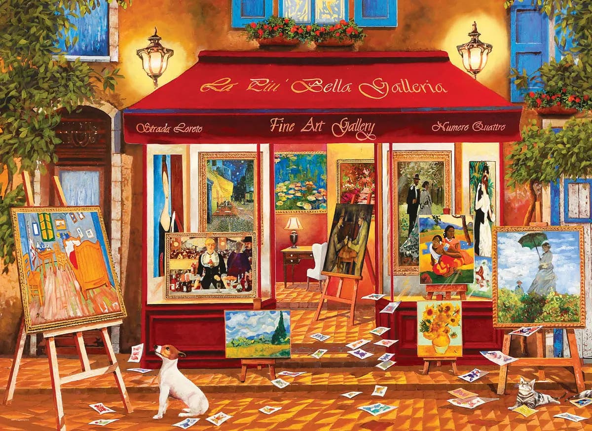 Eurographics - Puzzle Fine Art Gallery - 1000 dielov