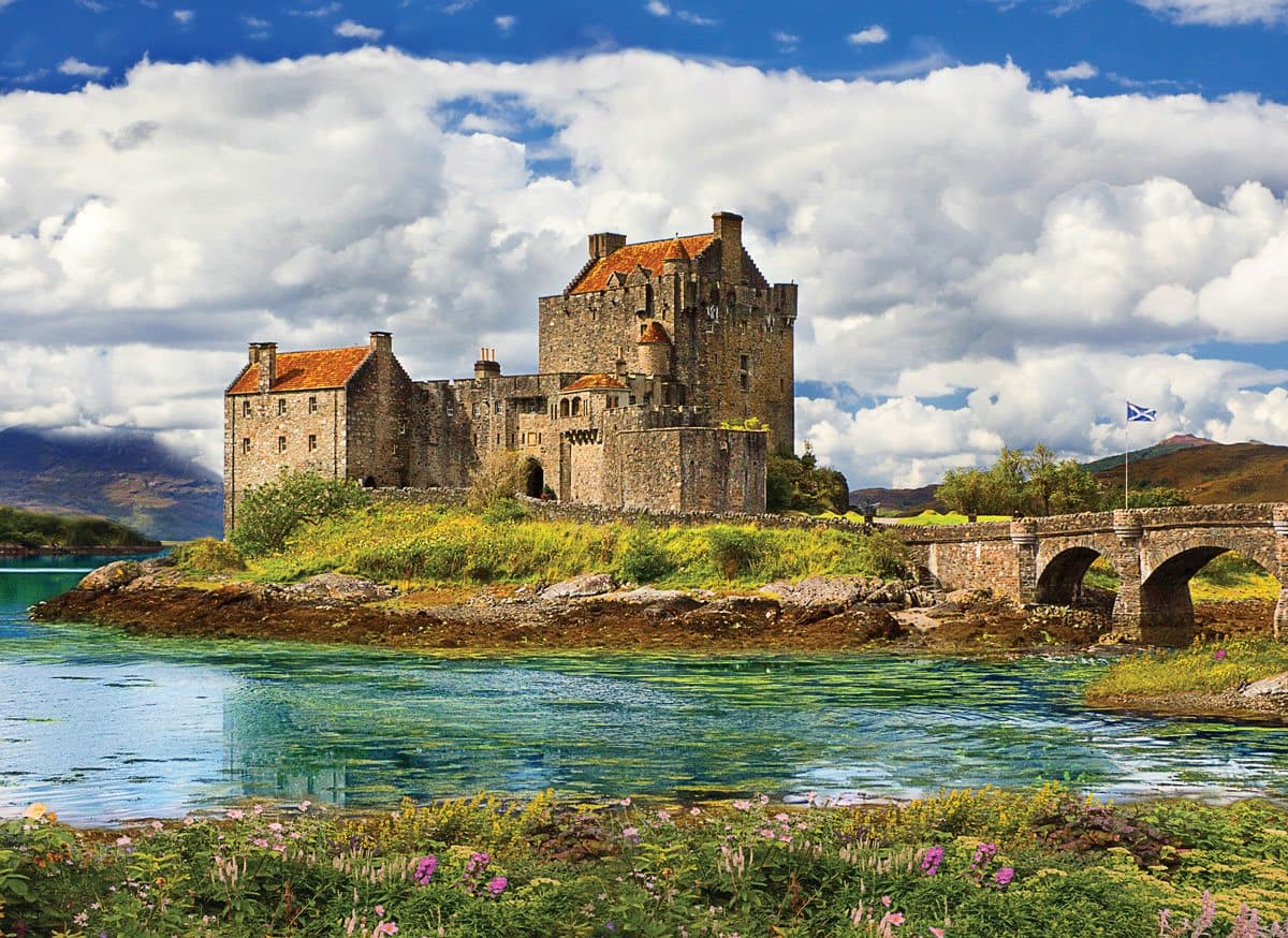 EUROGRAPHICS Puzzle Hrad Eilean Donan 1000 dílků