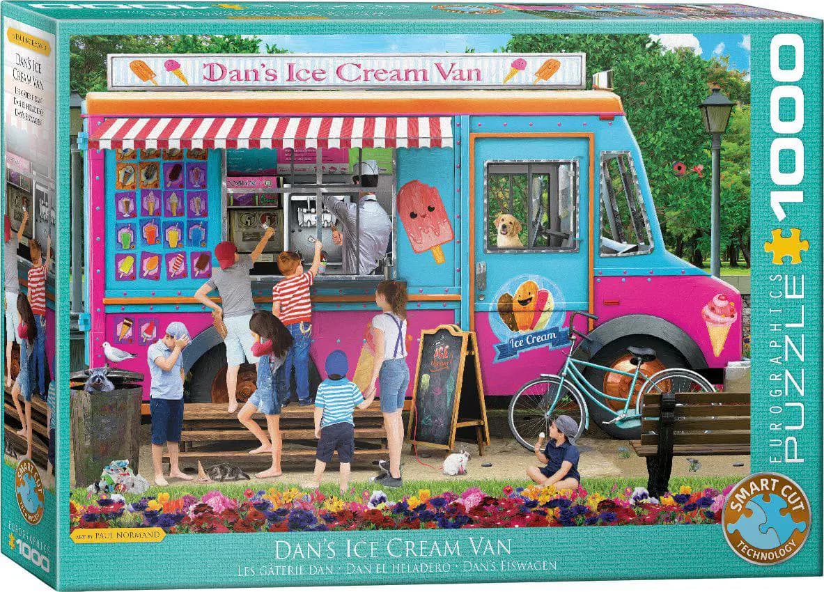 Eurographics - Puzzle Ice Cream Van - 1000 dielov