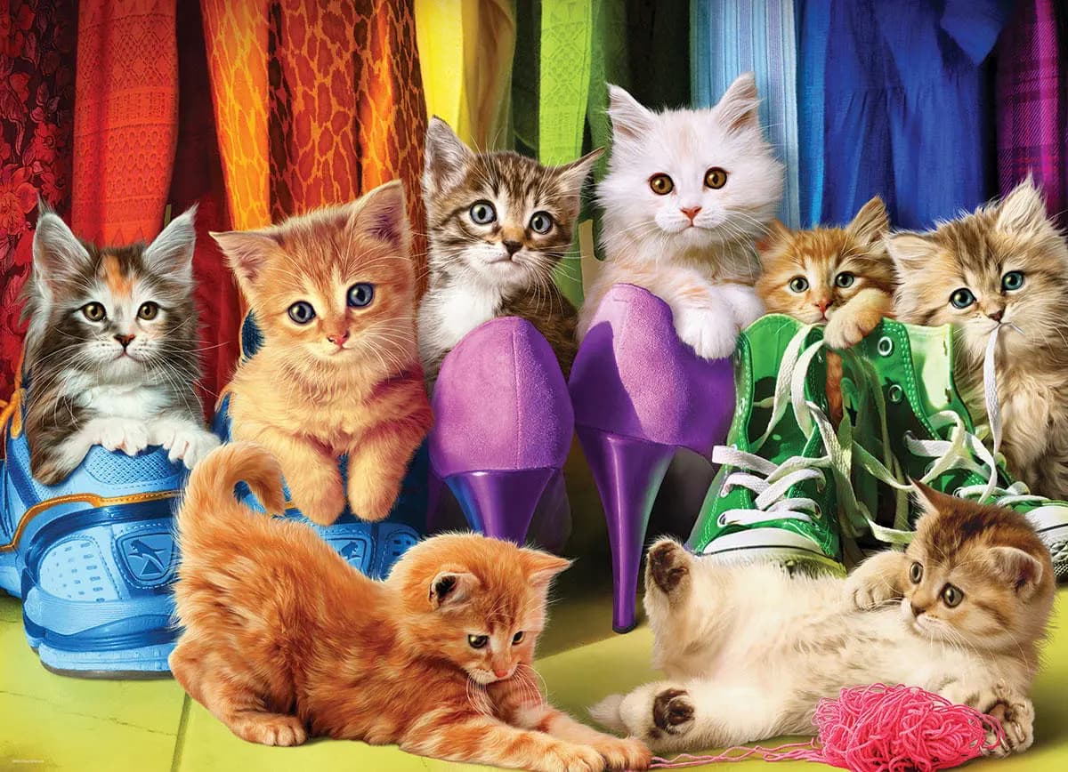 Eurographics - Puzzle Kittens - 1000 dielov