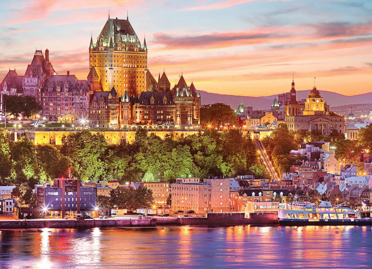 Eurographics - Puzzle Le Vieux-Quebec - 1000 dielov