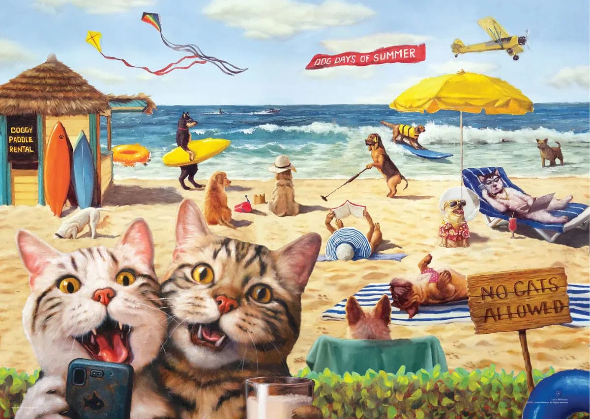 Eurographics - Puzzle No Cats Allowed - 500 dielov