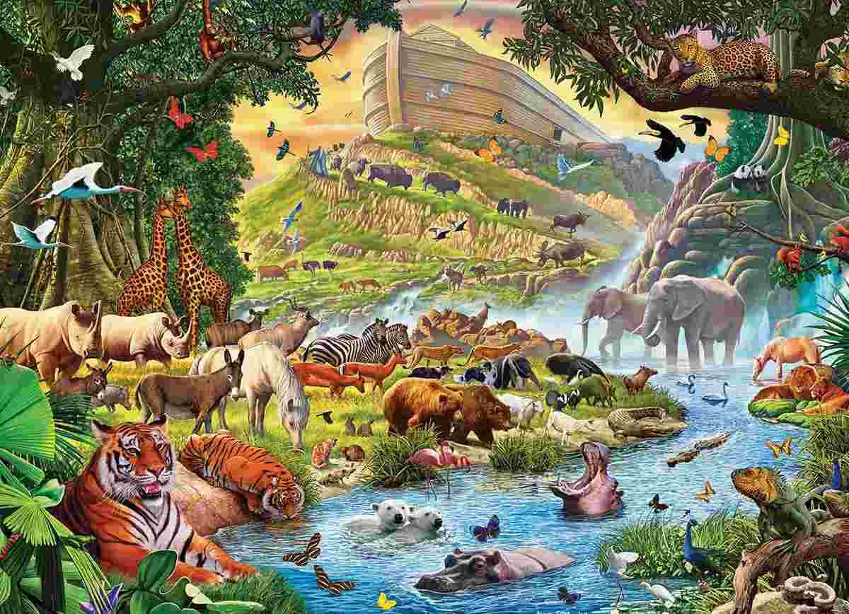 Eurographics - Puzzle Noahs Ark - 500 dielov