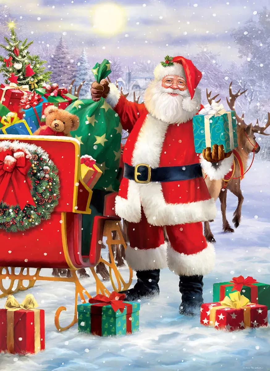 Eurographics - Puzzle Santa´s Sled - 1000 dielov
