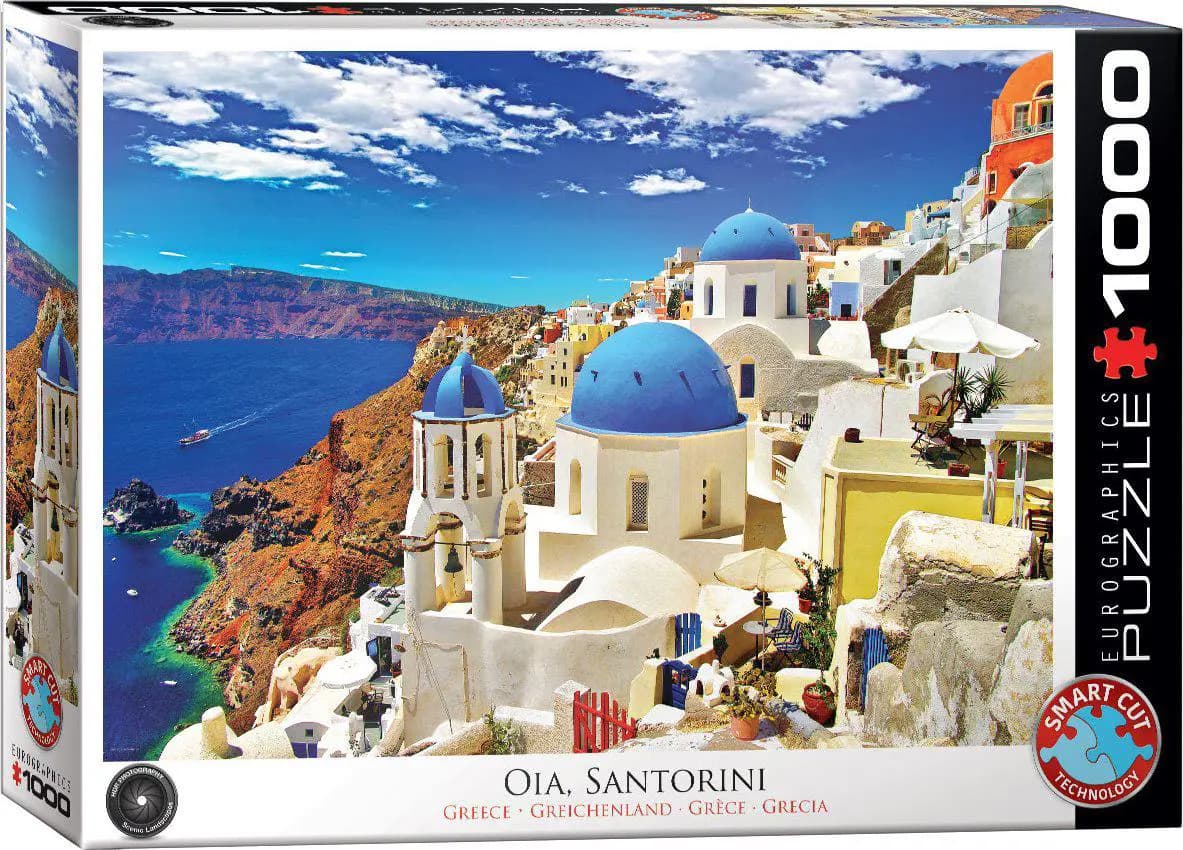 Eurographics - Puzzle Santorini, Greece - 1000 dielov