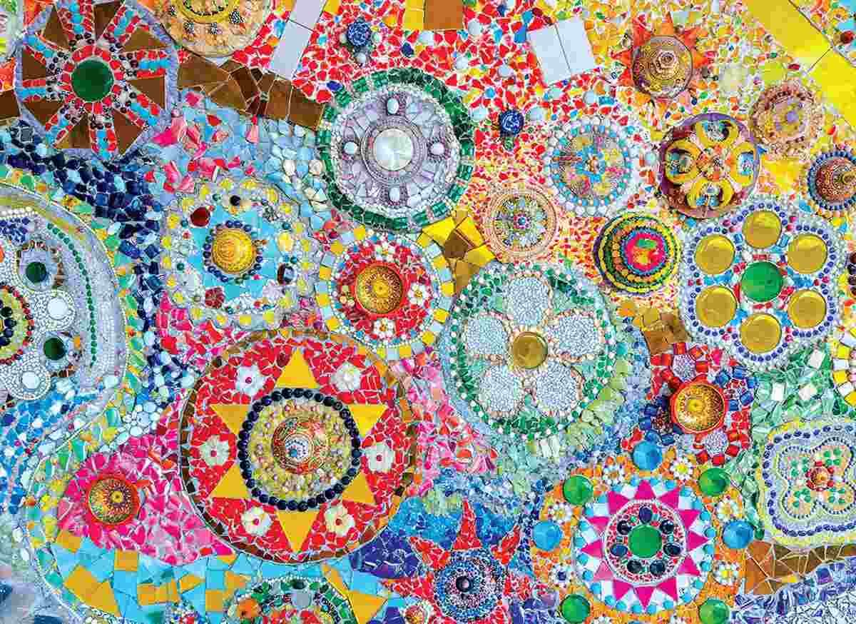 Eurographics - Puzzle Thailand Mosaic - 1000 dielov