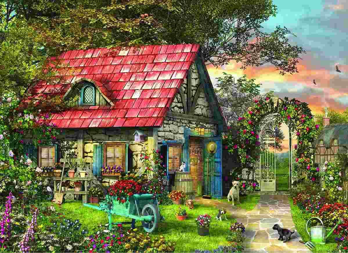 Eurographics - Puzzle The Country Shed - 500 dielov