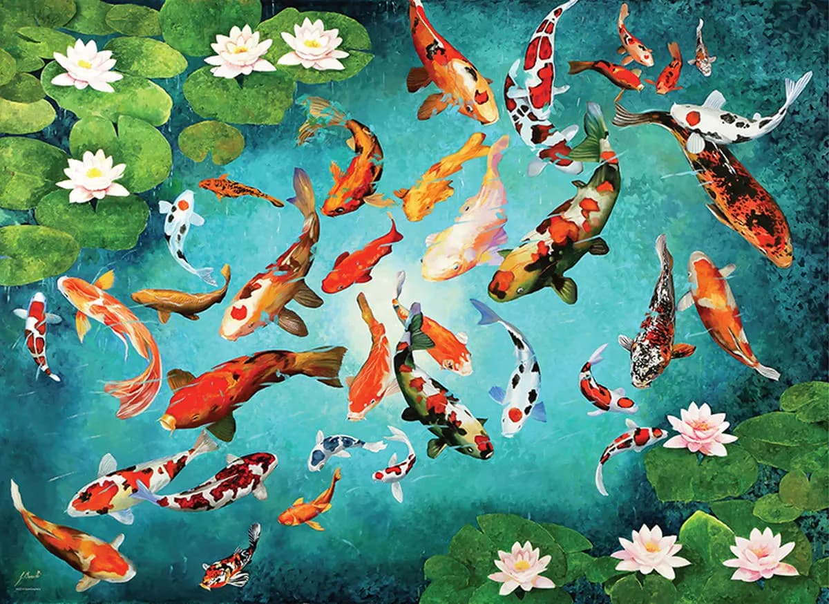 Eurographics - Puzzle The Fish - 1000 dielov