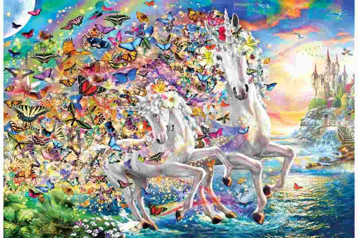 Eurographics - Puzzle Unicorn Fantasy - 2000 dielov