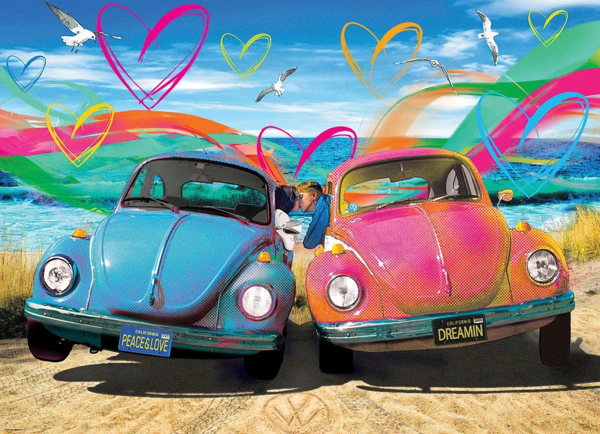 Eurographics - Puzzle VW Beetles - 1000 dielov