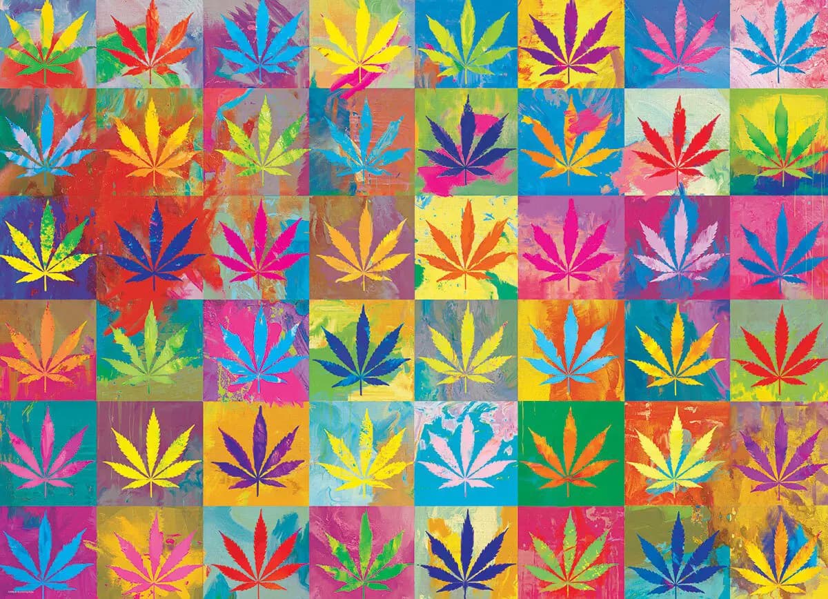 Eurographics - Puzzle Weed Wonderland - 1000 dielov