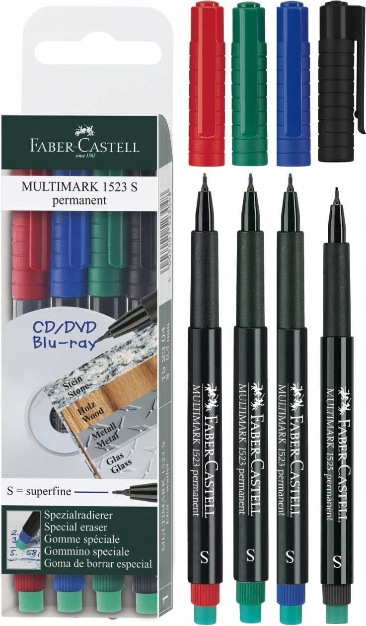 Faber-Castell Sada permanentních popisovačů