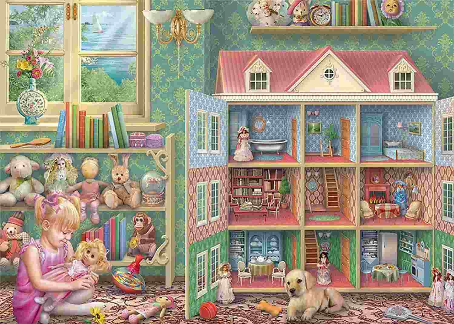 Falcon - Puzzle Doll House Memories - 1000 dielov