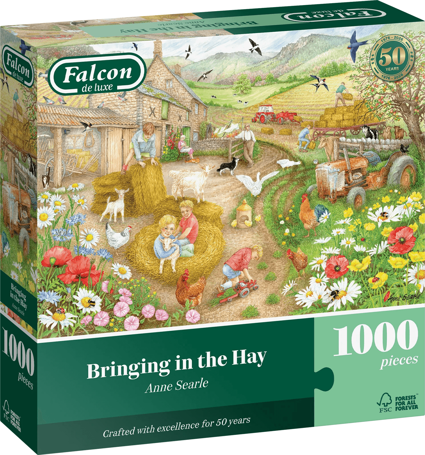 FALCON Puzzle Sklizeň sena 1000 dílků