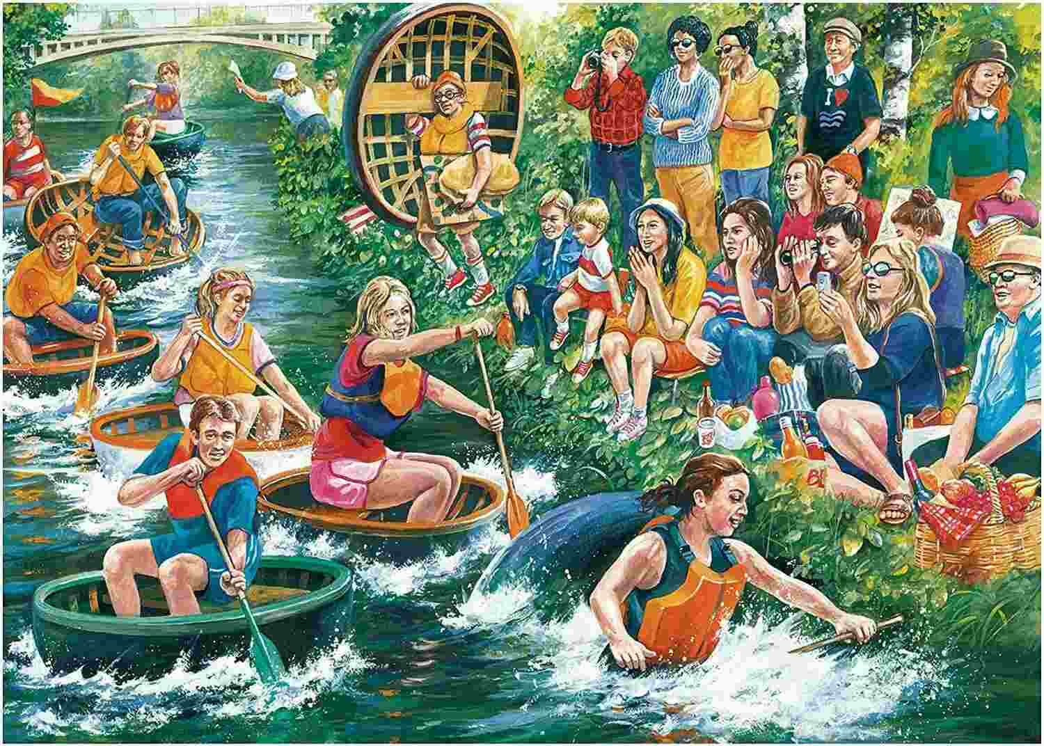 Falcon - Puzzle The Coracle Regatta - 1000 dielov