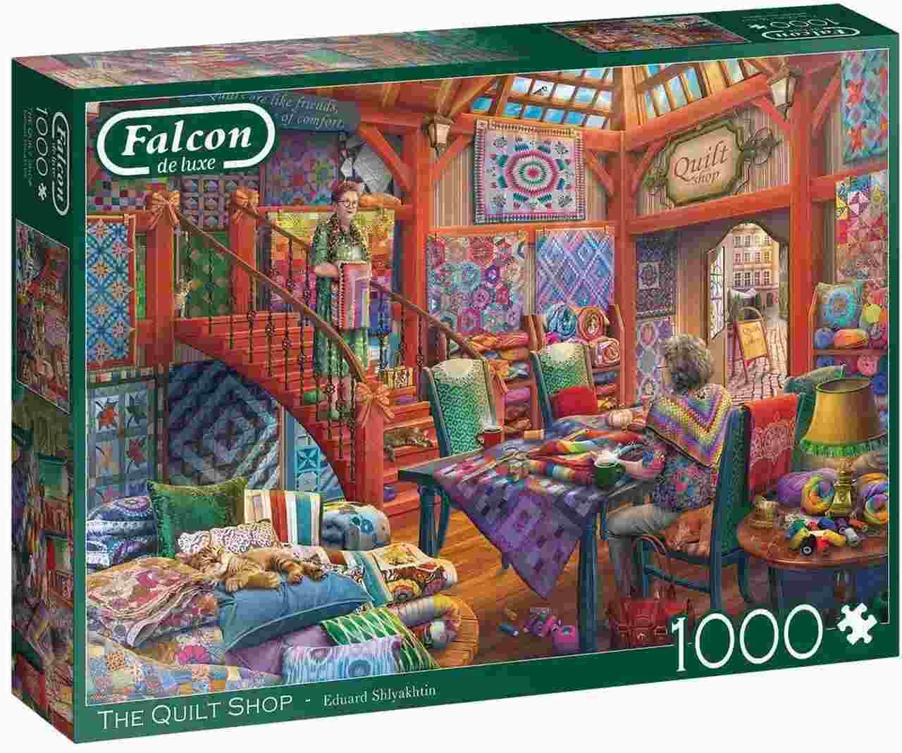 Falcon - Puzzle The Quilt Shop - 1000 dielov