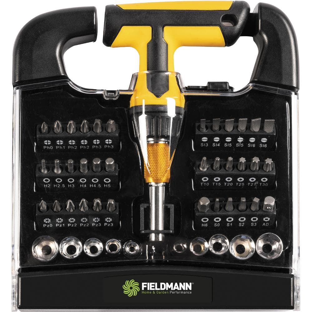 FDS 1021-48R Skrutkovač + bity FIELDMANN