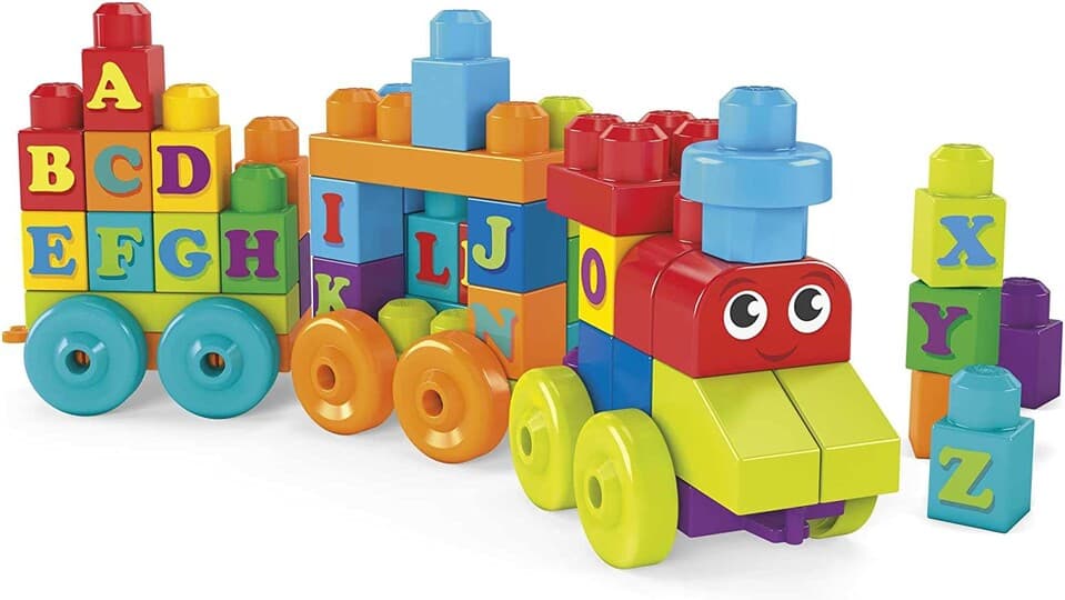 Fisher-Price Mega bloks Vláčik ABC 60ks
