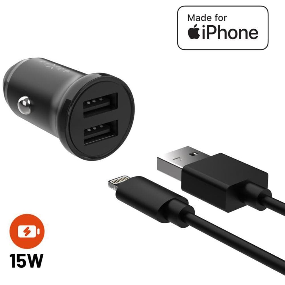FIXCC15N-2UL nabíjačka Black Fixed