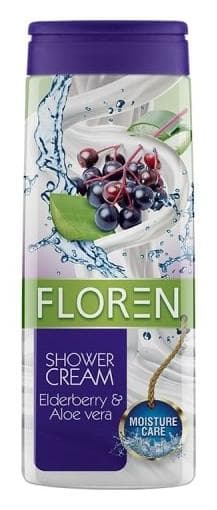 Floren sprchový gél 300ml Elderberry and Aloe Vera