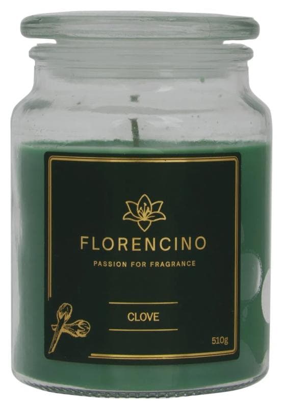 Florencino vonná sviečka v skle 510g Clove