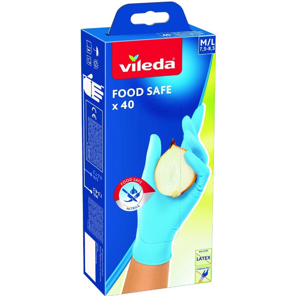 Food Safe rukavice M/L 40ks VILEDA