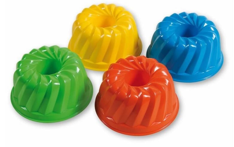 Formička bábovka Androni 12cm - zelená