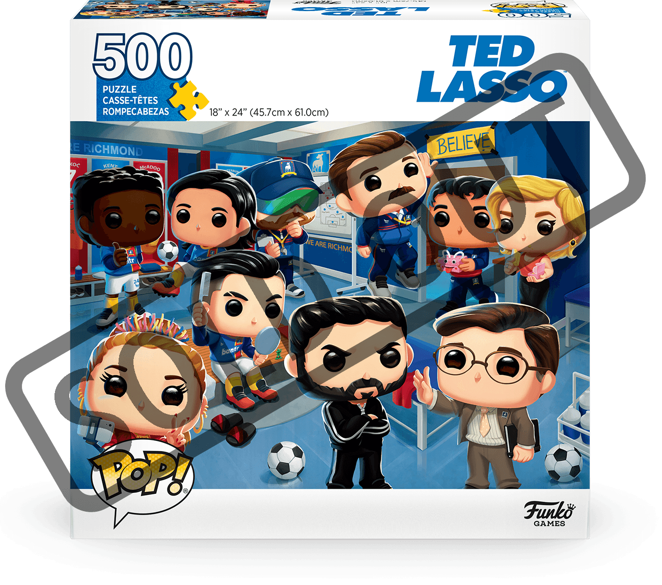 FUNKO GAMES Puzzle POP! Ted Lasso 500 dílků