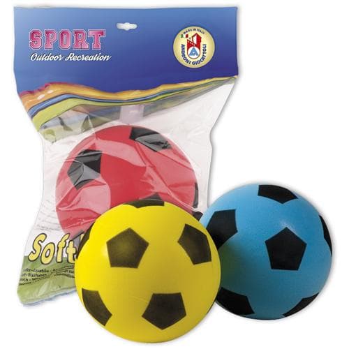 Futbalová lopta penová 20cm - červená