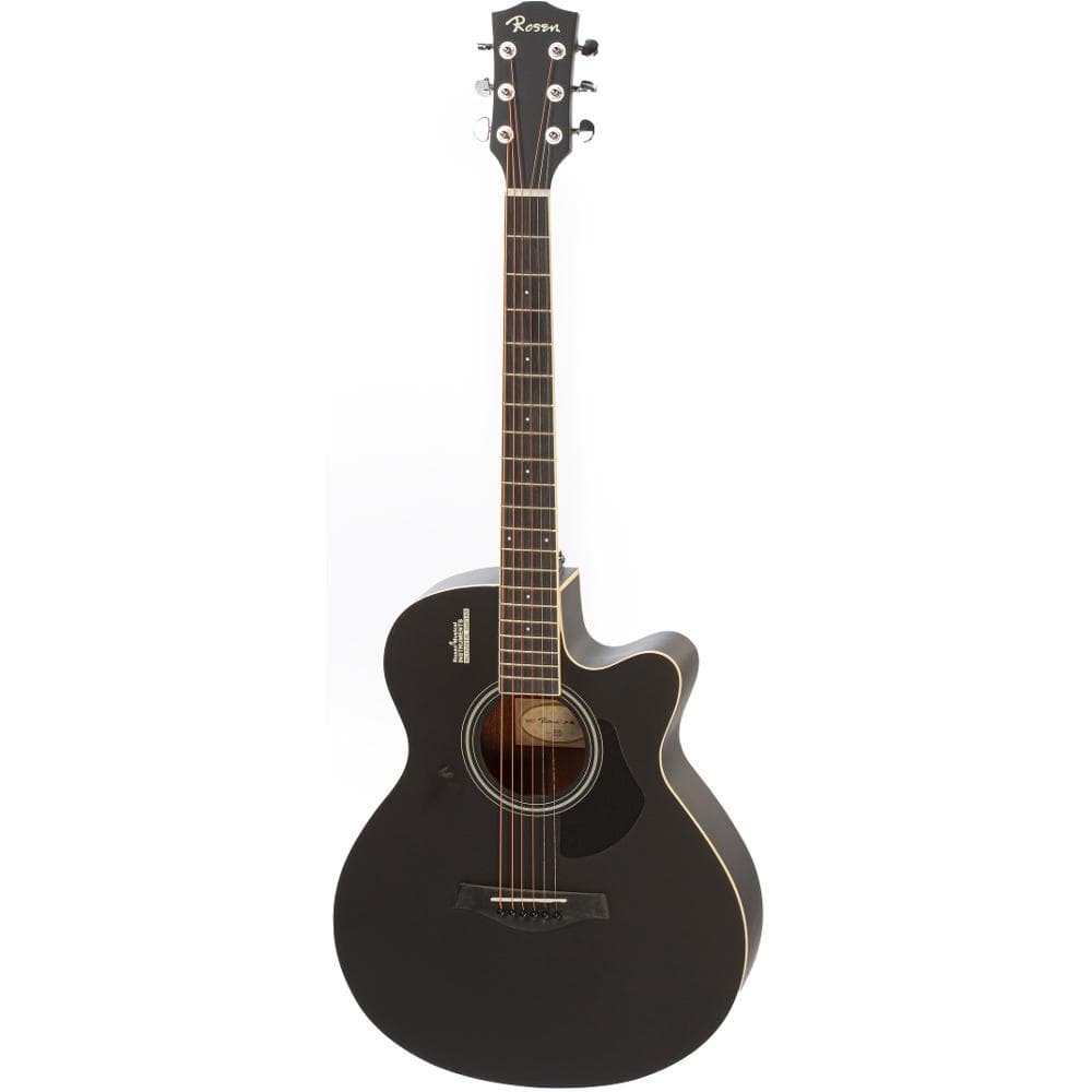 G11 akustická gitara, čierna