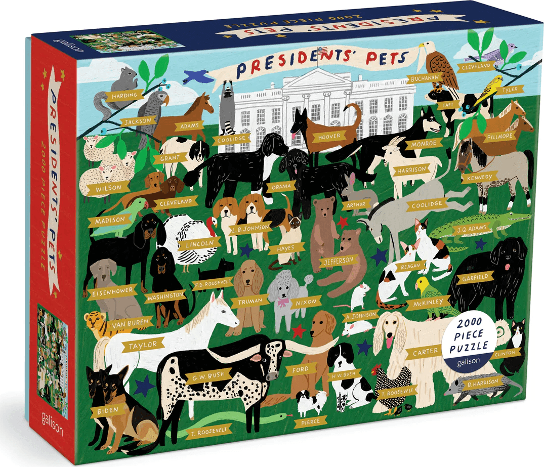 GALISON Puzzle Mazlíčci prezidentů 2000 dílků