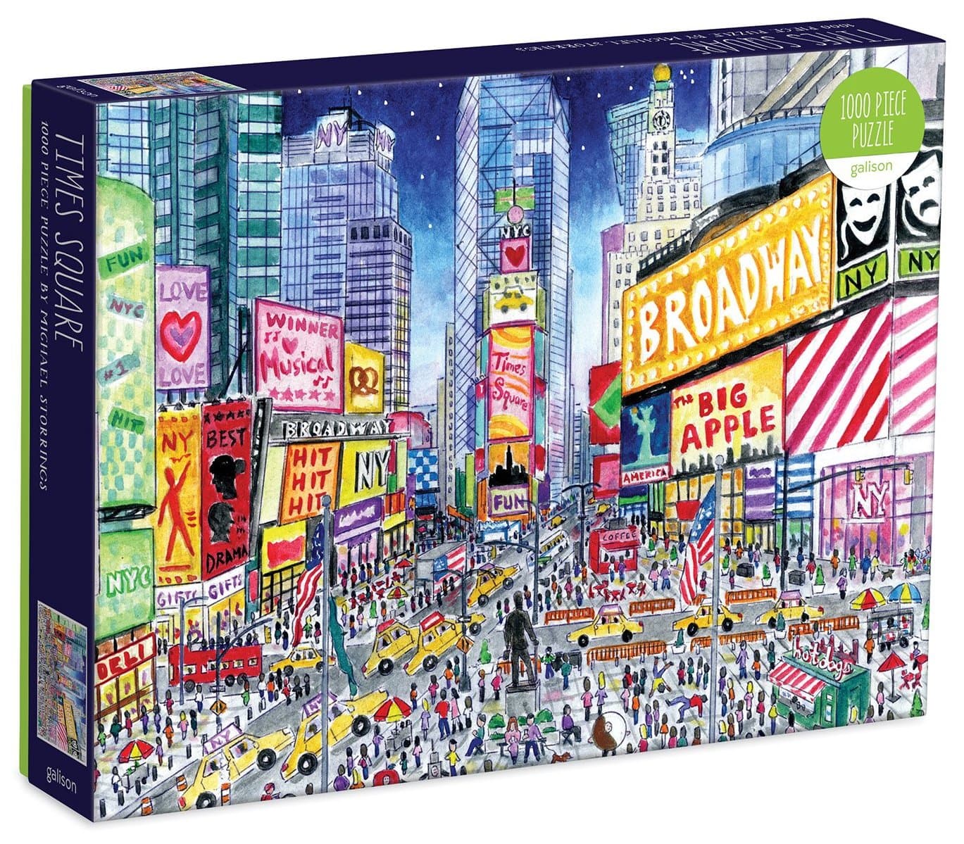 GALISON Puzzle Times Square, New York 1000 dílků