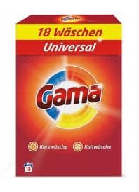 Gama prací prášok 1,08kg/18PD Universal