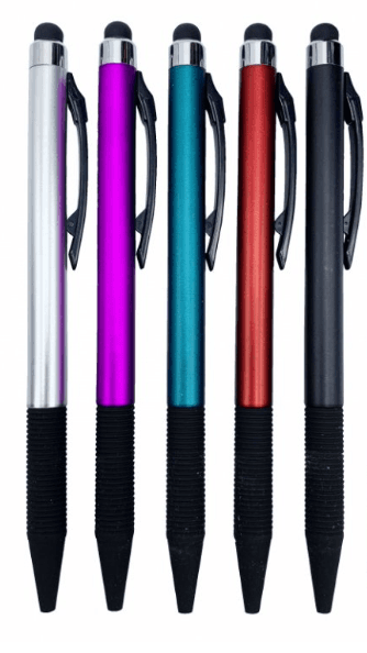 Gélové pero gulôčkové Touch pen 0,7mm - fialová
