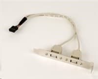 GEMBIRD Ďalšie porty pre MB, 2x USB2.0 (zátvorka)