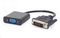 GEMBIRD DVI-D / VGA (M/F) Redukcia čierna