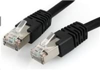 GEMBIRD Patch kábel CAT6 tienený FTP 1m, čierny