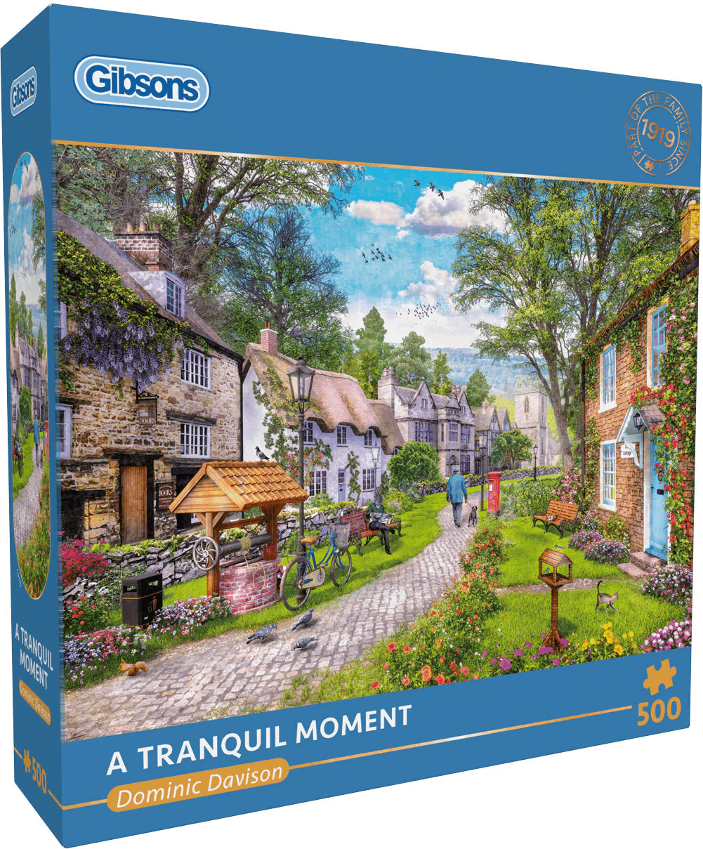 GIBSONS Puzzle Chvilka klidu 500 dílků