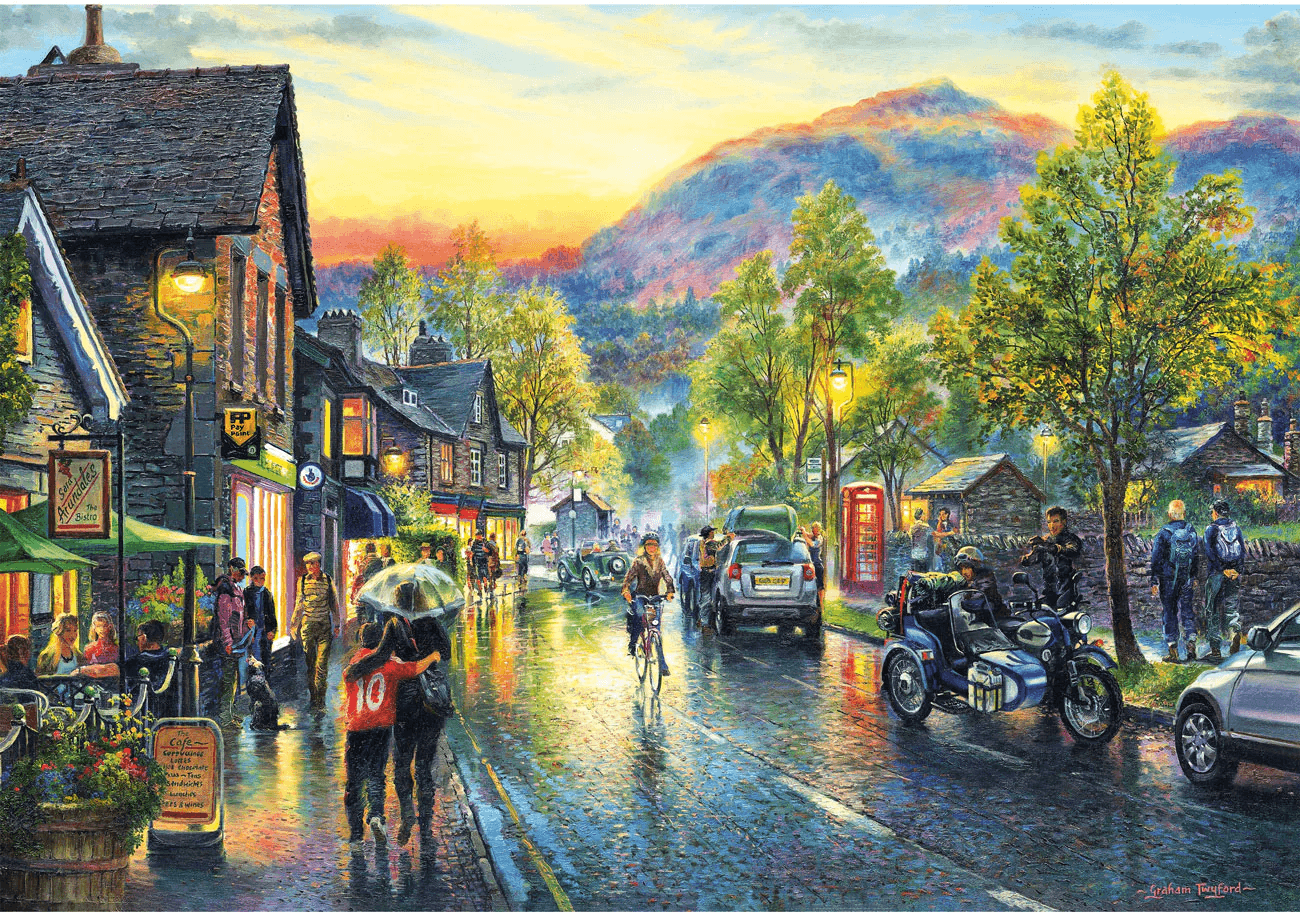 GIBSONS Puzzle Grasmere za soumraku 500 dílků