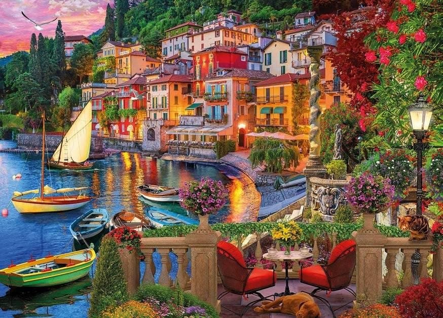 GIBSONS Puzzle Komské jezero 1000 dílků