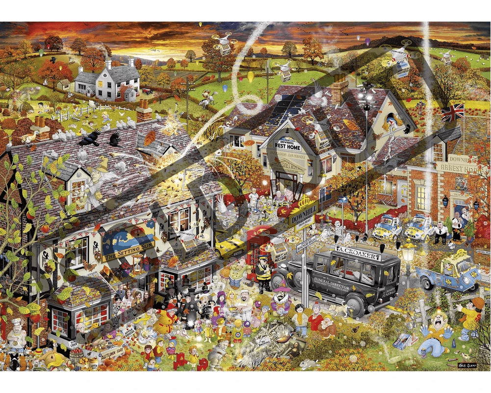 GIBSONS Puzzle Miluji podzim 1000 dílků