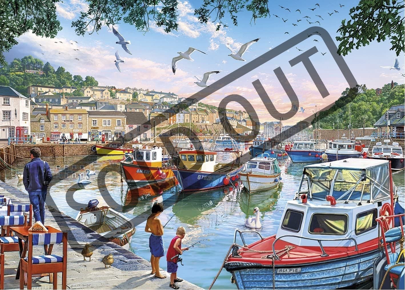 GIBSONS Puzzle První úlovek 1000 dílků